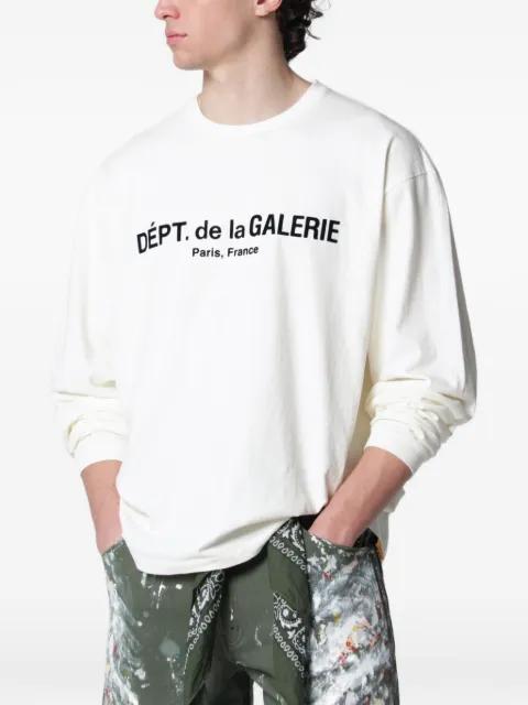 FRENCH LOGO LUX long-sleeve T-shirt by GALLERY DEPT.