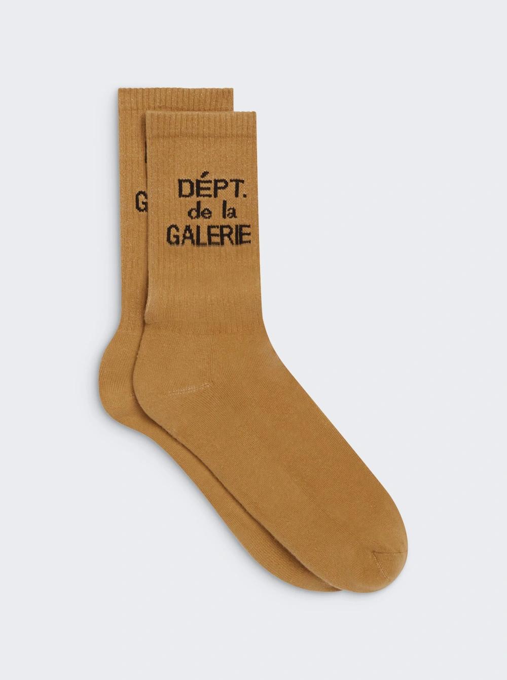 French Clean Socks Tan  | The Webster by GALLERY DEPT.