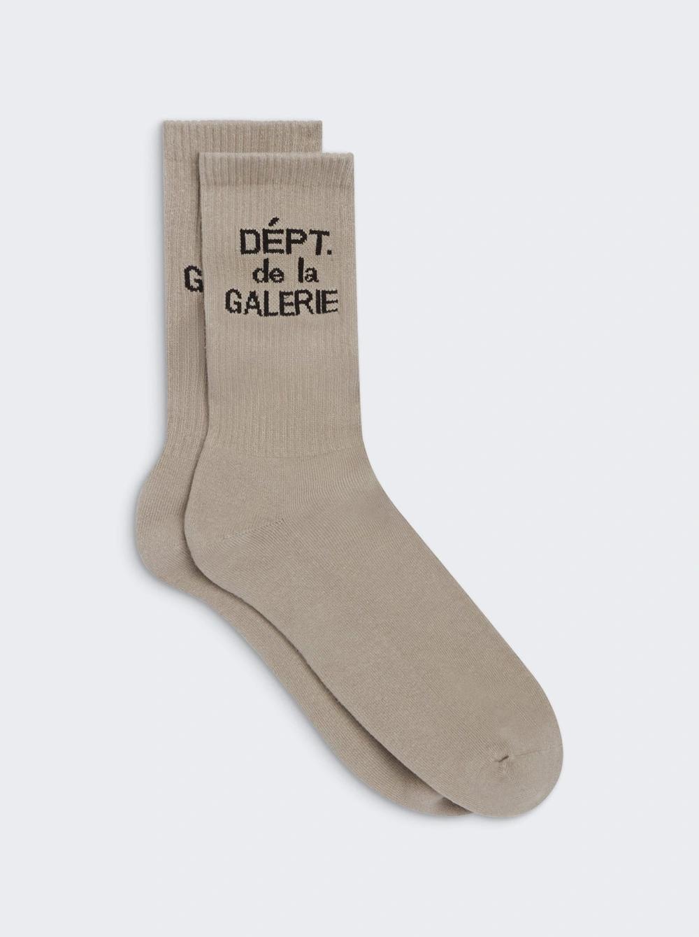 French Clean Socks Warm Gray  | The Webster by GALLERY DEPT.