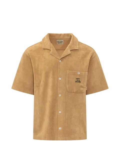 French Parker terry-cloth shirt by GALLERY DEPT.