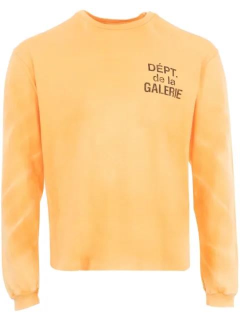 French-logo long-sleeve T-shirt by GALLERY DEPT.