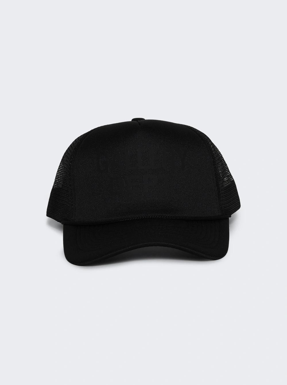 Gd Logo Trucker Hat Black  | The Webster by GALLERY DEPT.