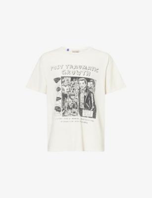 Graphic-Print Crewneck Cotton-Jersey T-Shirt by GALLERY DEPT.