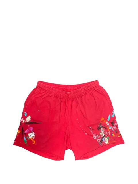 Insomnia printed track shorts by GALLERY DEPT.