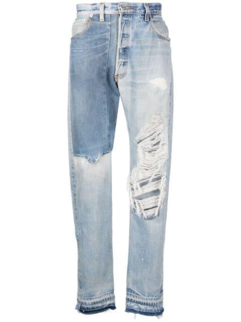 Ken ripped slim-cut jeans by GALLERY DEPT.