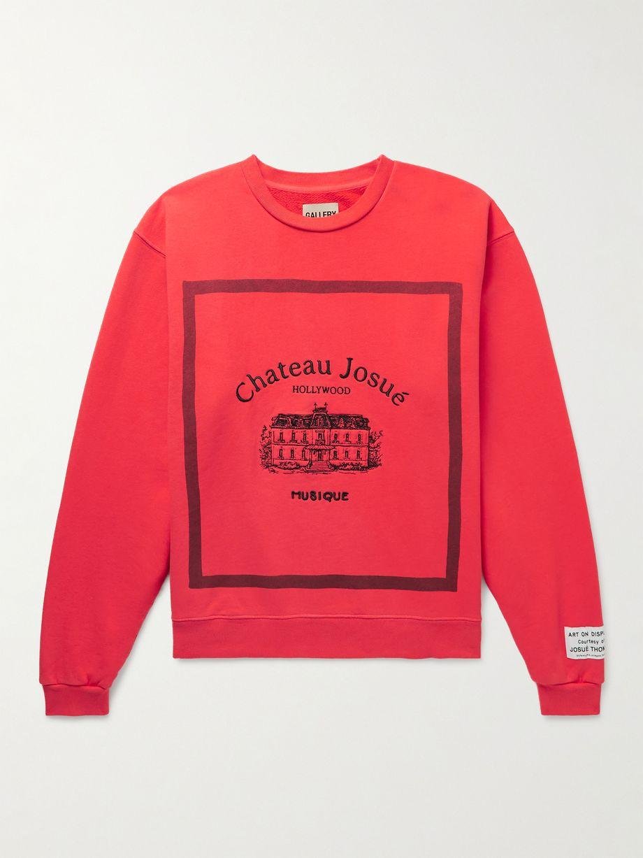 Musique Embroidered Cotton-Jersey Sweatshirt by GALLERY DEPT.
