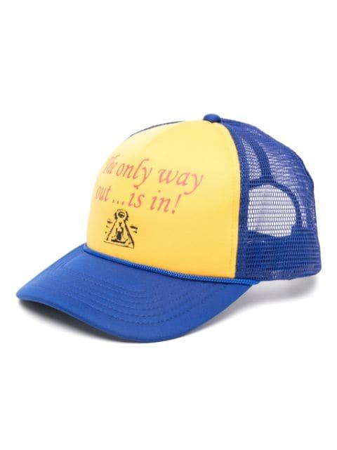 Only Way Out baseball cap by GALLERY DEPT.