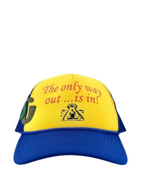 Only Way Out trucker hat by GALLERY DEPT.