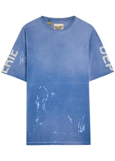 Painted French Collector distressed cotton T-shirt by GALLERY DEPT.