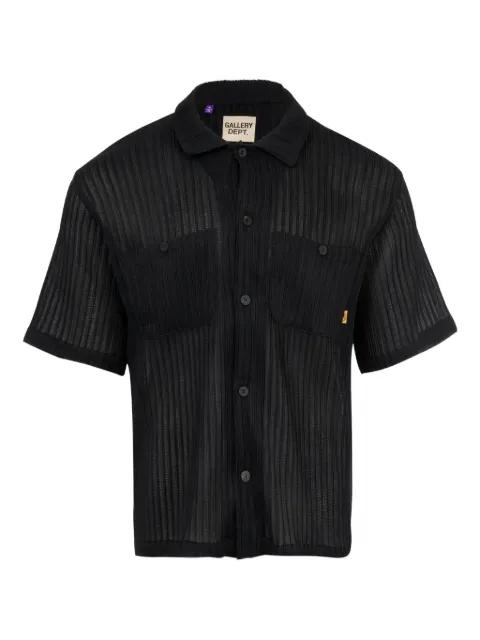 Playground ribbed short-sleeve shirt by GALLERY DEPT.