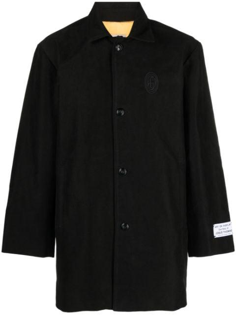 Razor button-up cotton coat by GALLERY DEPT.