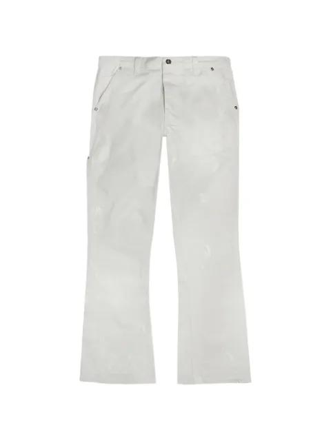 Stadium Uniform flare carpenter jeans by GALLERY DEPT.