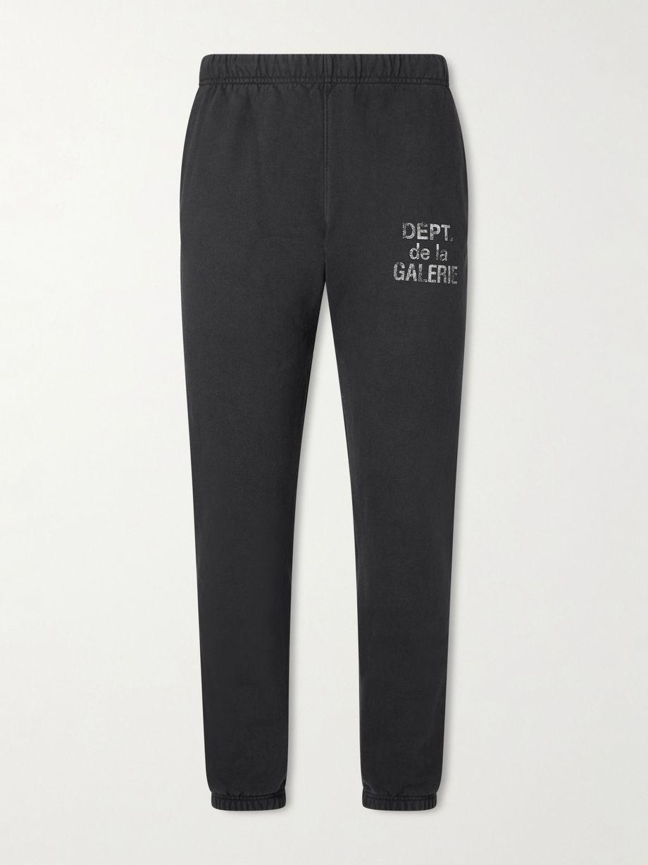 Tapered Logo-Print Cotton-Jersey Sweatpants by GALLERY DEPT.