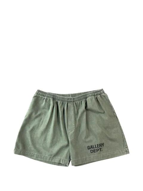 Zuma logo-print shorts by GALLERY DEPT.