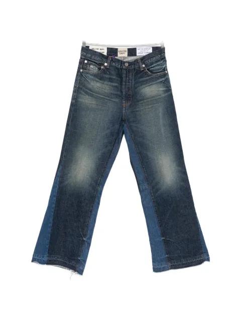 belt-loop logo-patch jeans by GALLERY DEPT.