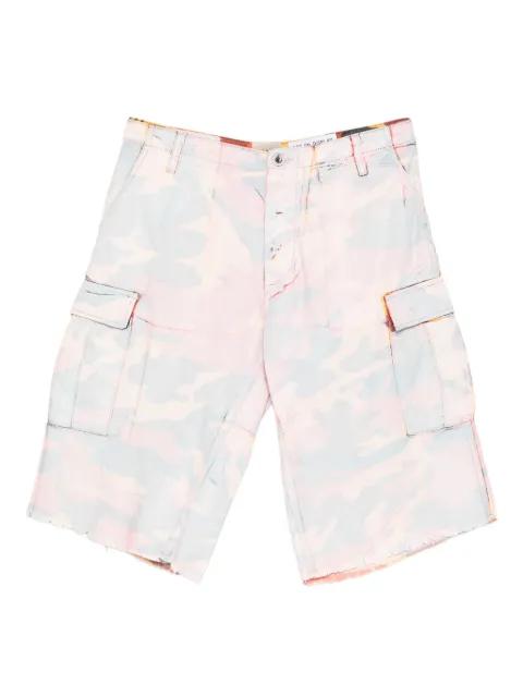 camouflage cargo shorts by GALLERY DEPT.