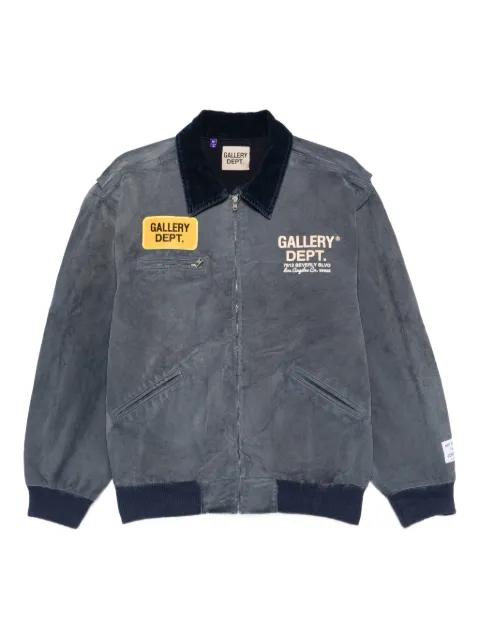 corduroy-collar denim jacket by GALLERY DEPT.