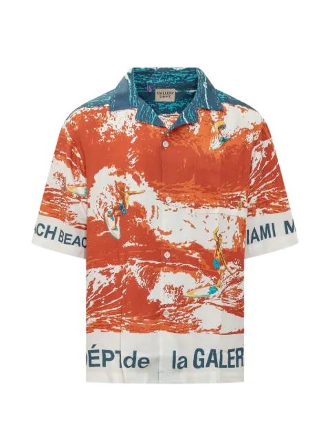 graphic-print shirt by GALLERY DEPT.