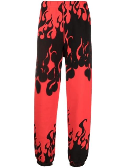 graphic-print track pants by GALLERY DEPT.