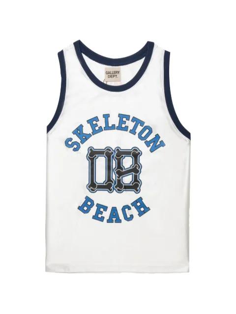 graphic-print vest by GALLERY DEPT.