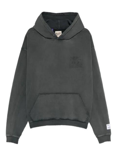 logo-embossed hoodie by GALLERY DEPT.
