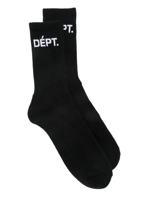 logo-embroidered socks by GALLERY DEPT.