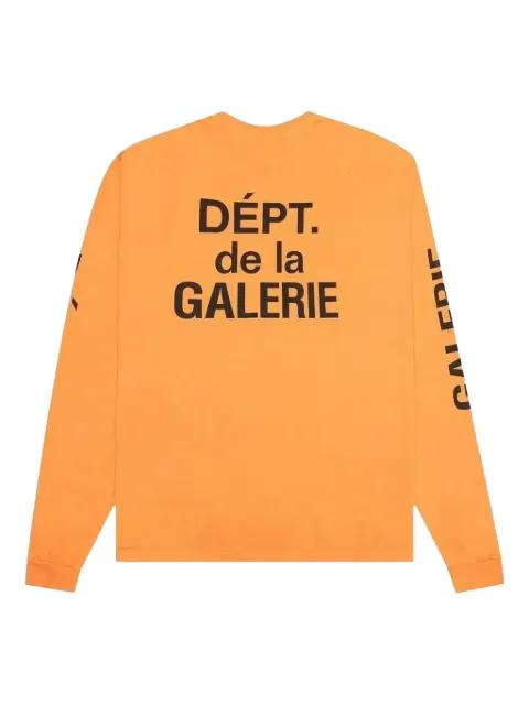 logo-print long-sleeve T-shirt by GALLERY DEPT.