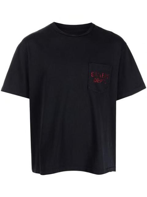 logo-print pocket T-shirt by GALLERY DEPT.