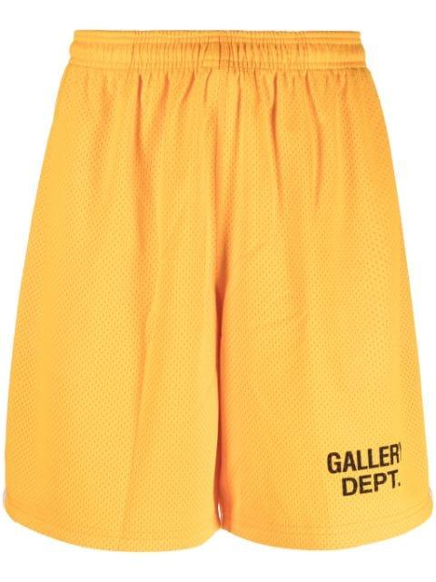 logo-print track shorts by GALLERY DEPT.