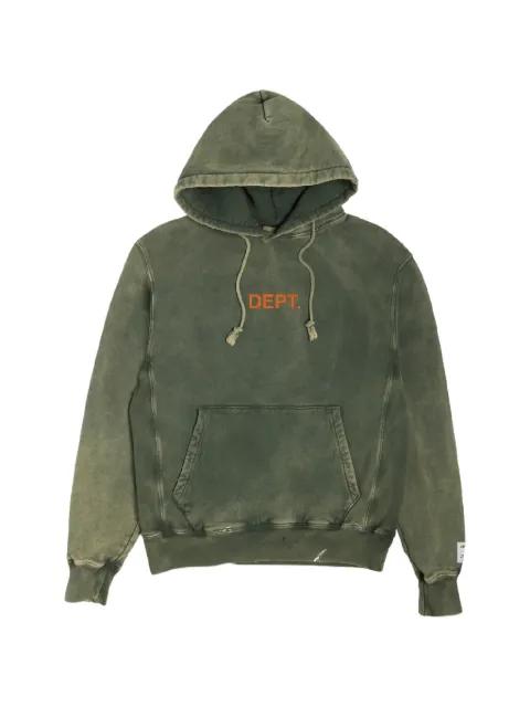 paint-splatter logo hoodie by GALLERY DEPT.
