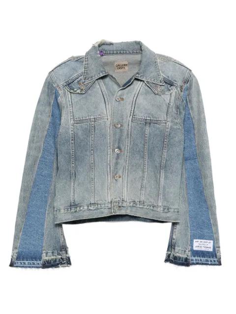 patchwork denim jacket by GALLERY DEPT.