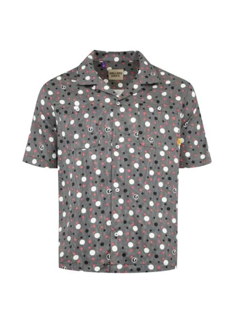 polka-dot short-sleeve shirt by GALLERY DEPT.