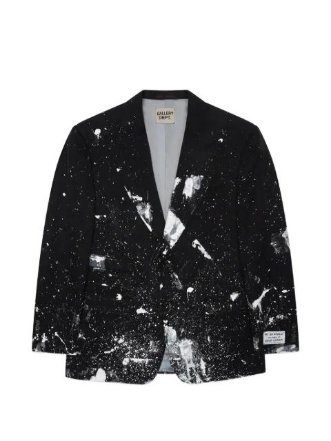 splatter-print blazer by GALLERY DEPT.