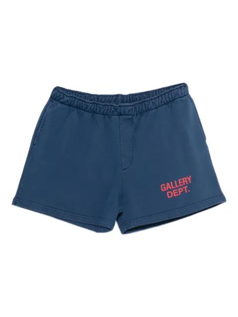 x Josué Thomas drawstring-fastening logo track shorts by GALLERY DEPT.