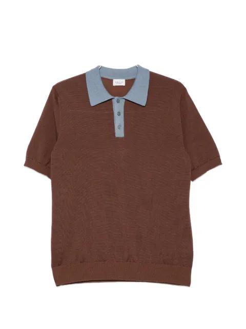 buttoned short-sleeve polo shirt by GALLIA