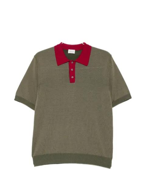 short-sleeve buttoned polo shirt by GALLIA