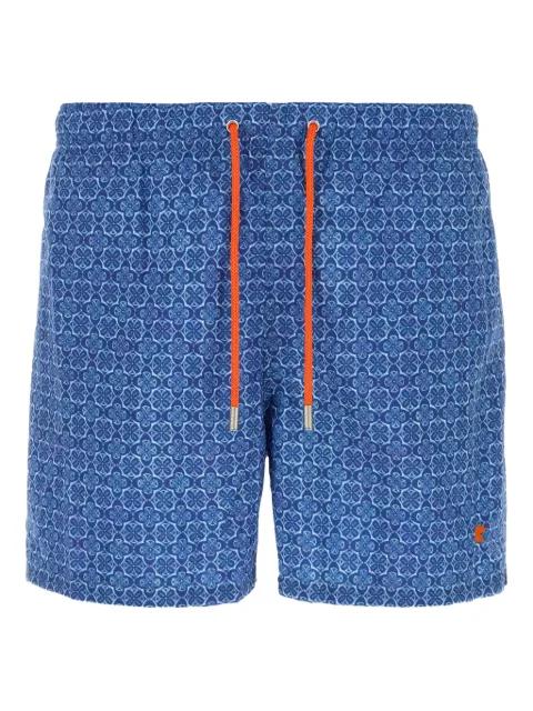 geometric-print swim shorts by GALLO