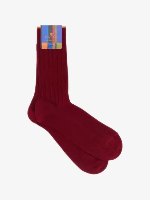 ribbed-knit socks by GALLO