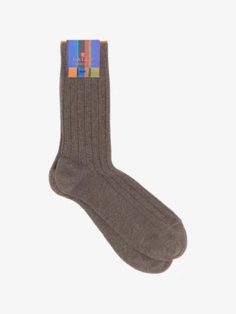 ribbed-knit socks by GALLO