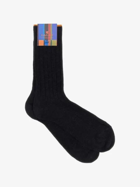 ribbed-knit socks by GALLO
