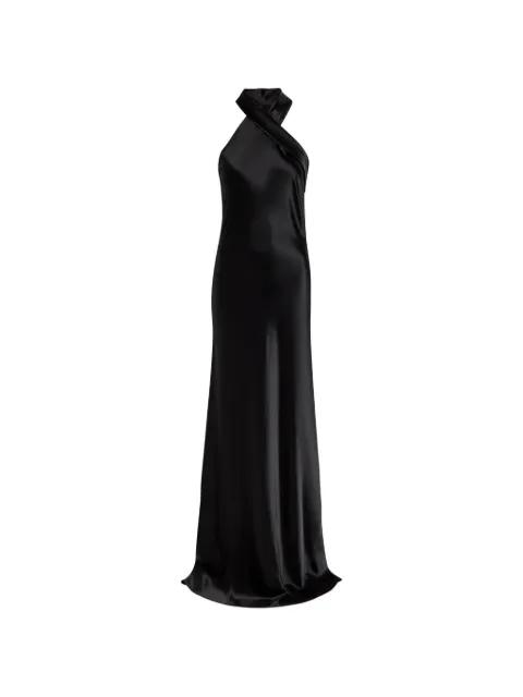 Pandora halterneck maxi dress by GALVAN