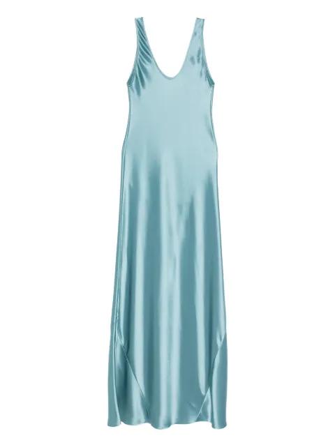 Valletta satin  maxi dress by GALVAN