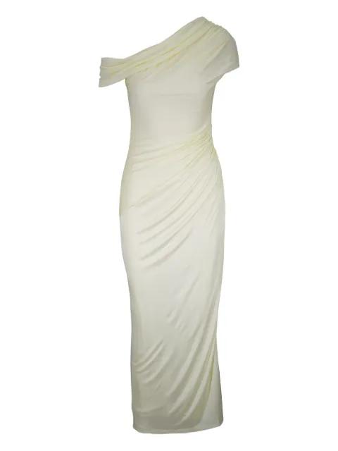 off-shoulder maxi dress by GALVAN