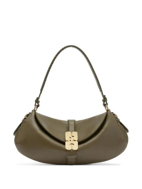 B-Kat logo-plaque shoulder bag by GANNI