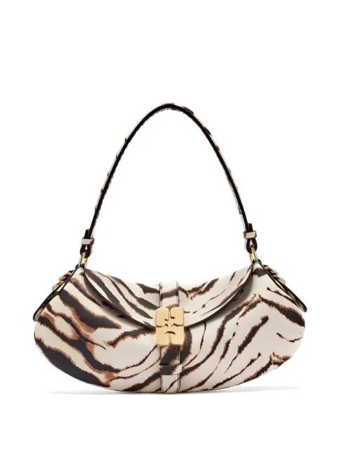 B-Kat zebra-print shoulder bag by GANNI