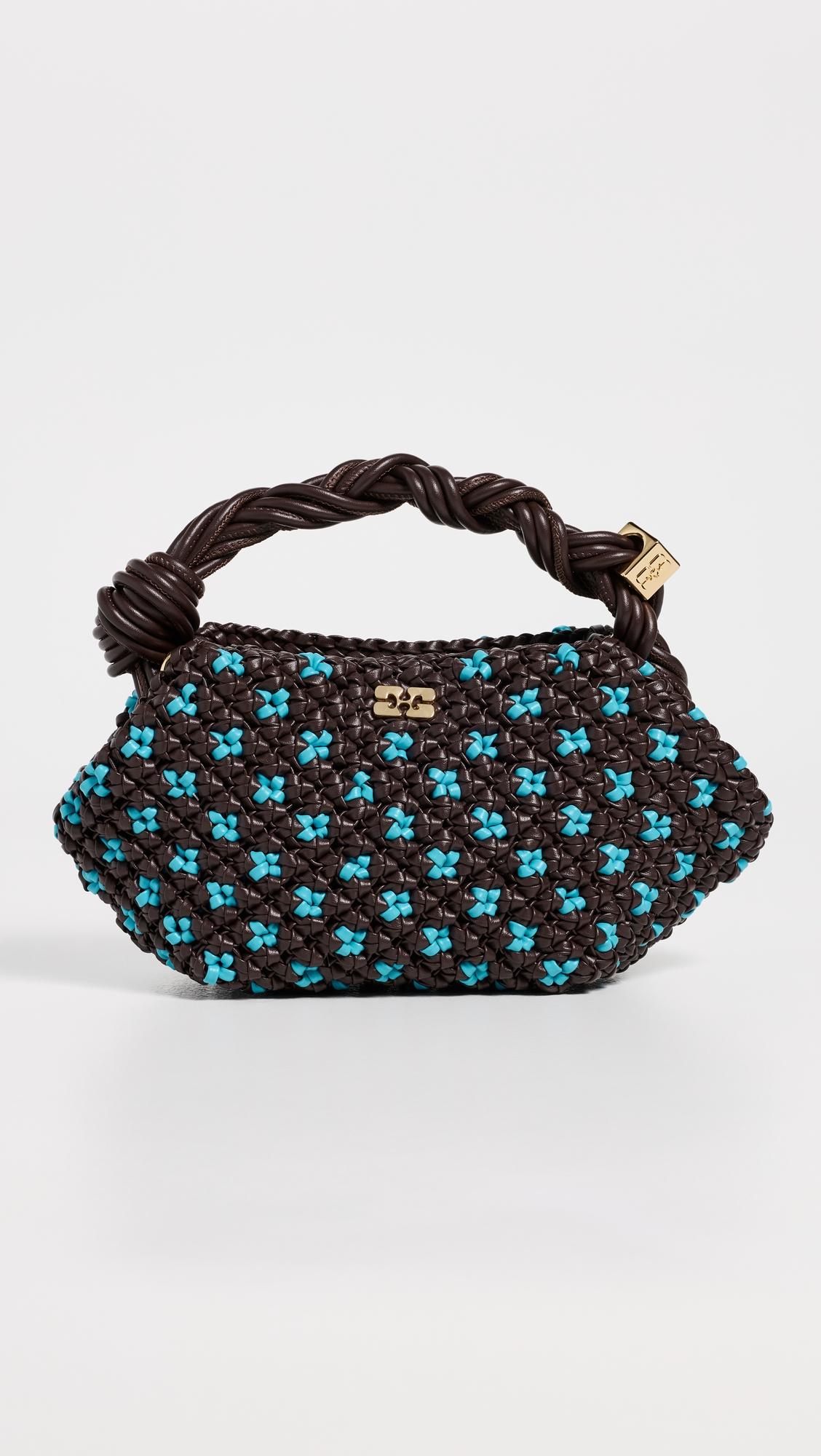 Bou Mini Braided Handbag by GANNI