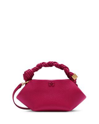 Bou Mini Grained Handbag by GANNI