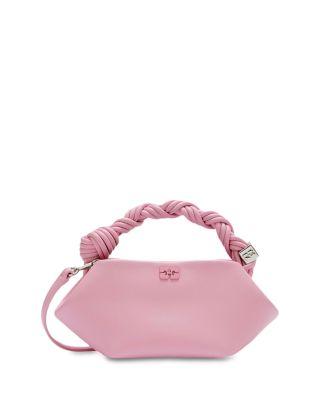 Bou Mini Grained Handbag by GANNI