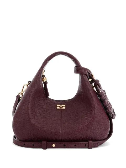 Bou knotted-handle shoulder bag by GANNI