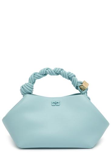 Bou small leather top handle bag by GANNI